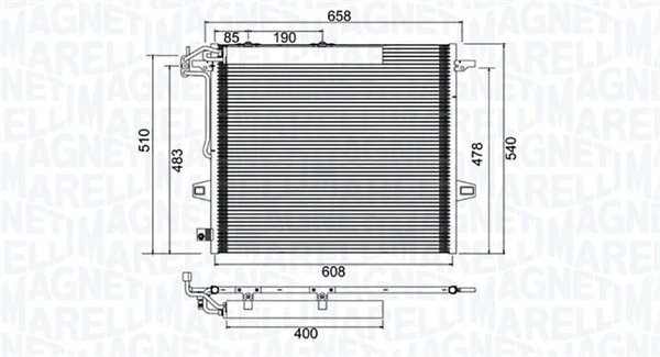 Condenser, air conditioning